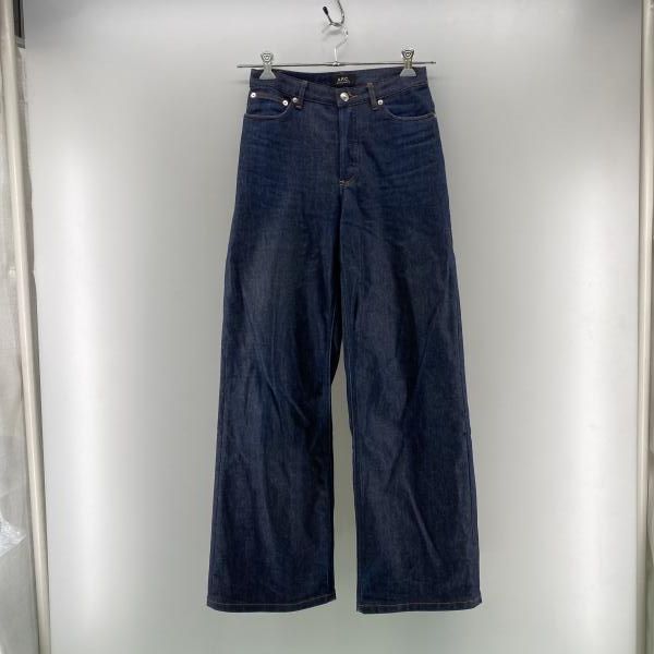 【中古】A･P･C JEAN ELISABETH デニムパンツ サイズ26 △裾擦れ アー・ぺー・セー ジーン・エリザベス[24]