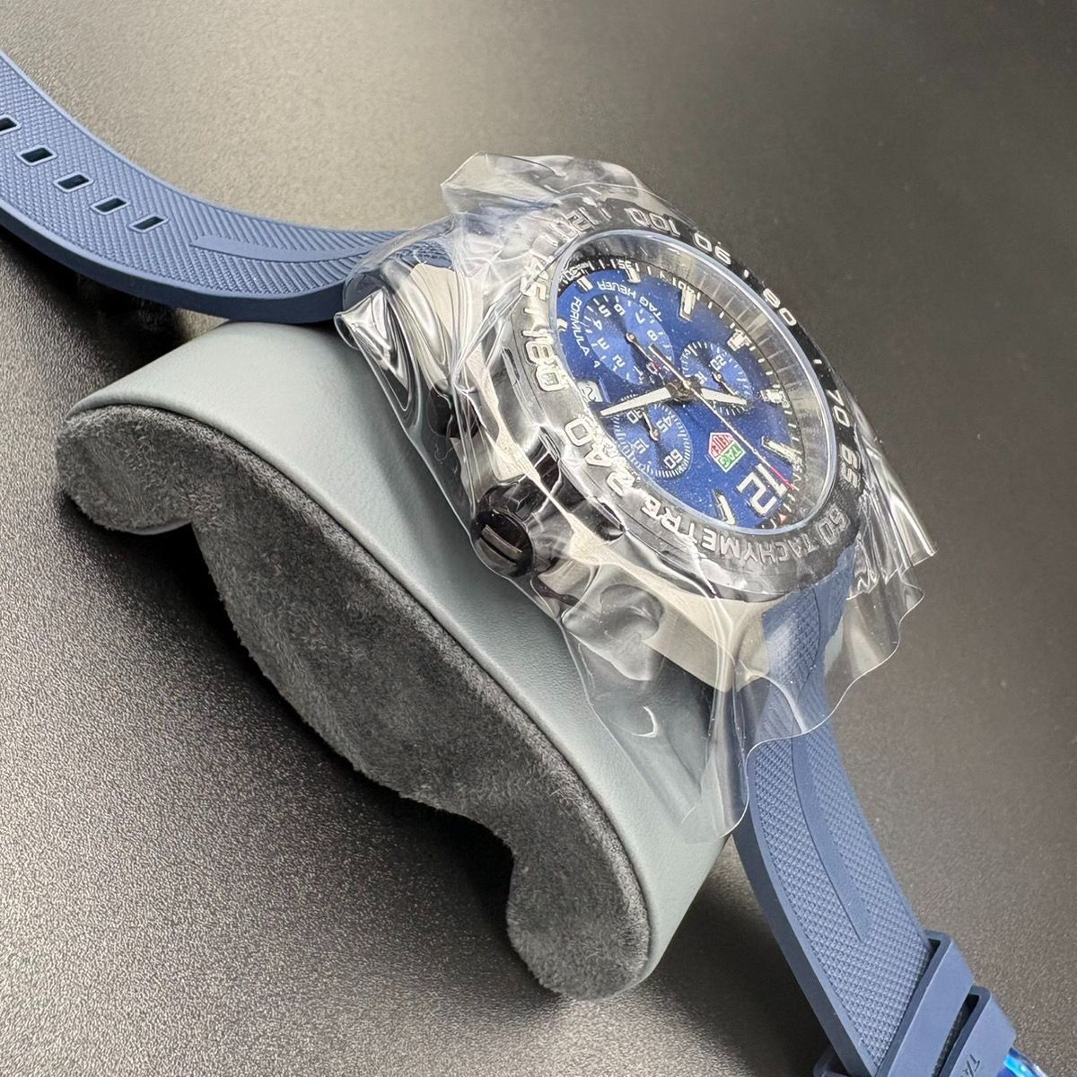 未使用】タグホイヤー TAG Heuer フォーミュラ1 クロノグラフ ブルー 