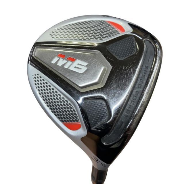【中古】 テーラーメイド M6 3W フェアウェイウッド FW Speeder 661 EVOLUTION V (フレックスS) メンズ 男性用 右利き 右用 Cランク ゴルフクラブ