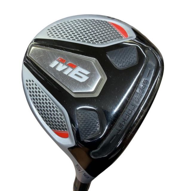 【中古】 テーラーメイド M6 5W フェアウェイウッド FW Speeder 661 EVOLUTION V (フレックスS) メンズ 男性用 右利き 右用 Cランク ゴルフクラブ
