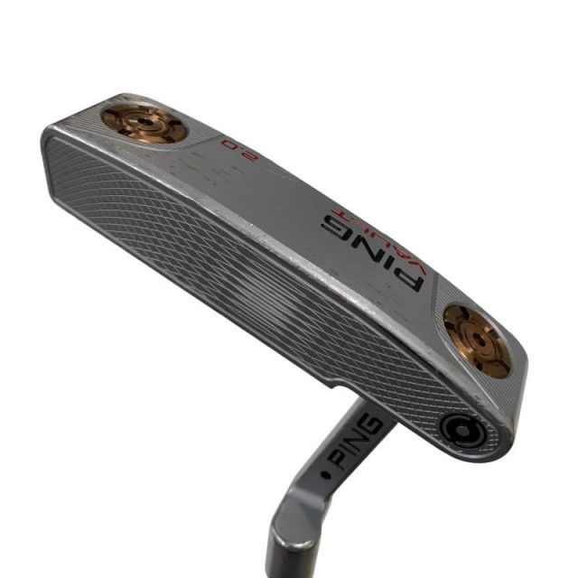 【中古】 ピン VAULT 2.0 DALE ANSER プラチナム(335g) 34インチ(PP58グリップ) レフティ パター PT スチール (フレックスその他) メンズ 男性用 左利き レフティ 左用 Cランク ゴルフクラブ