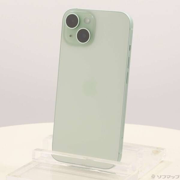 ソフマップ 〔中古品〕 iPhone15 128GB グリーン MTMM3J／A SIMフリー【297】