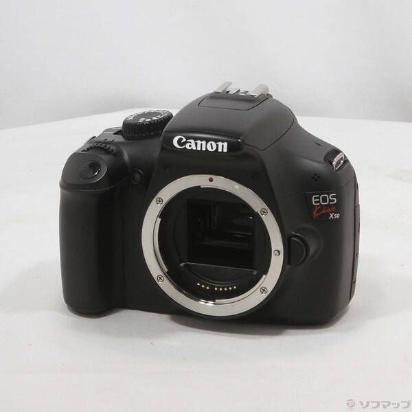 ソフマップ 〔中古品〕 EOS Kiss X50 ボディ (1220万画素／ブラック／SDXC)【344】 13,193円