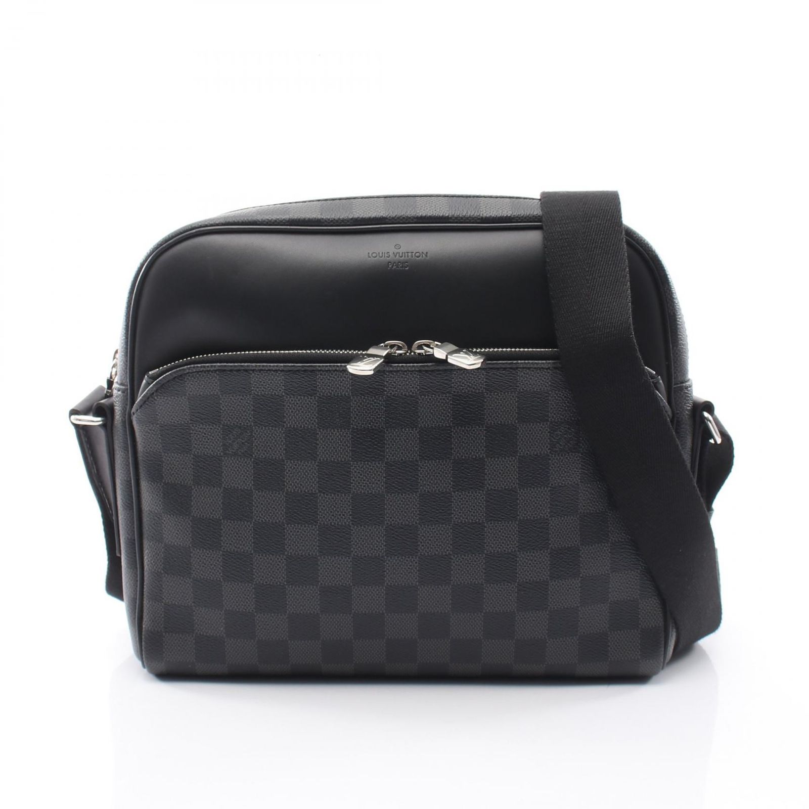 ルイ・ヴィトン LOUIS VUITTON ショルダーバッグ デイトンPM N41408 PVCコーティングキャンバス レザー デイトンPM メンズ Used A