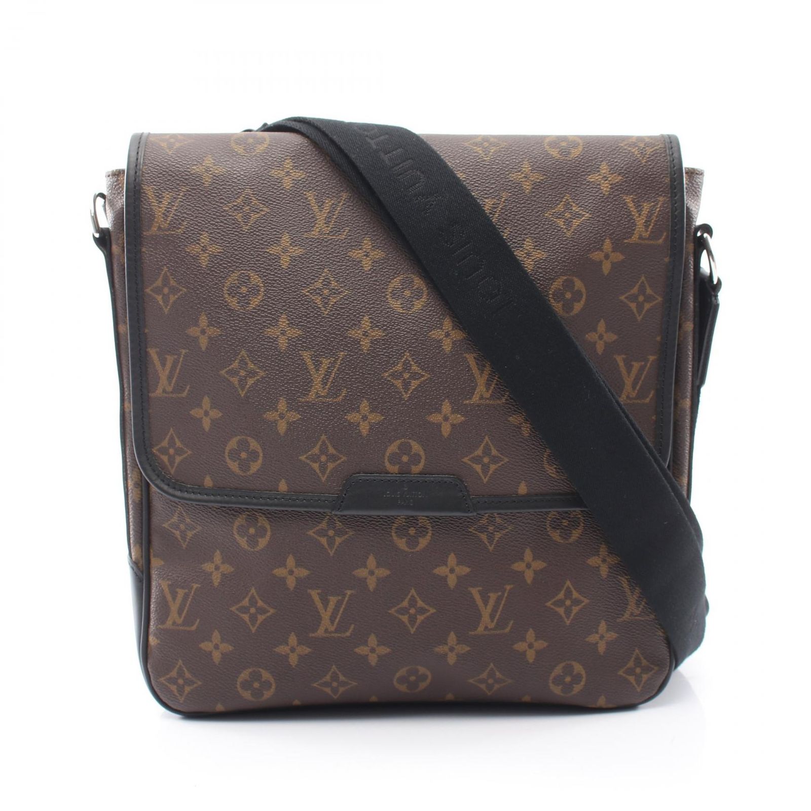 ルイ・ヴィトン LOUIS VUITTON ショルダーバッグ バスMM M56715 PVCコーティングキャンバス レザー バスMM メンズ Used A
