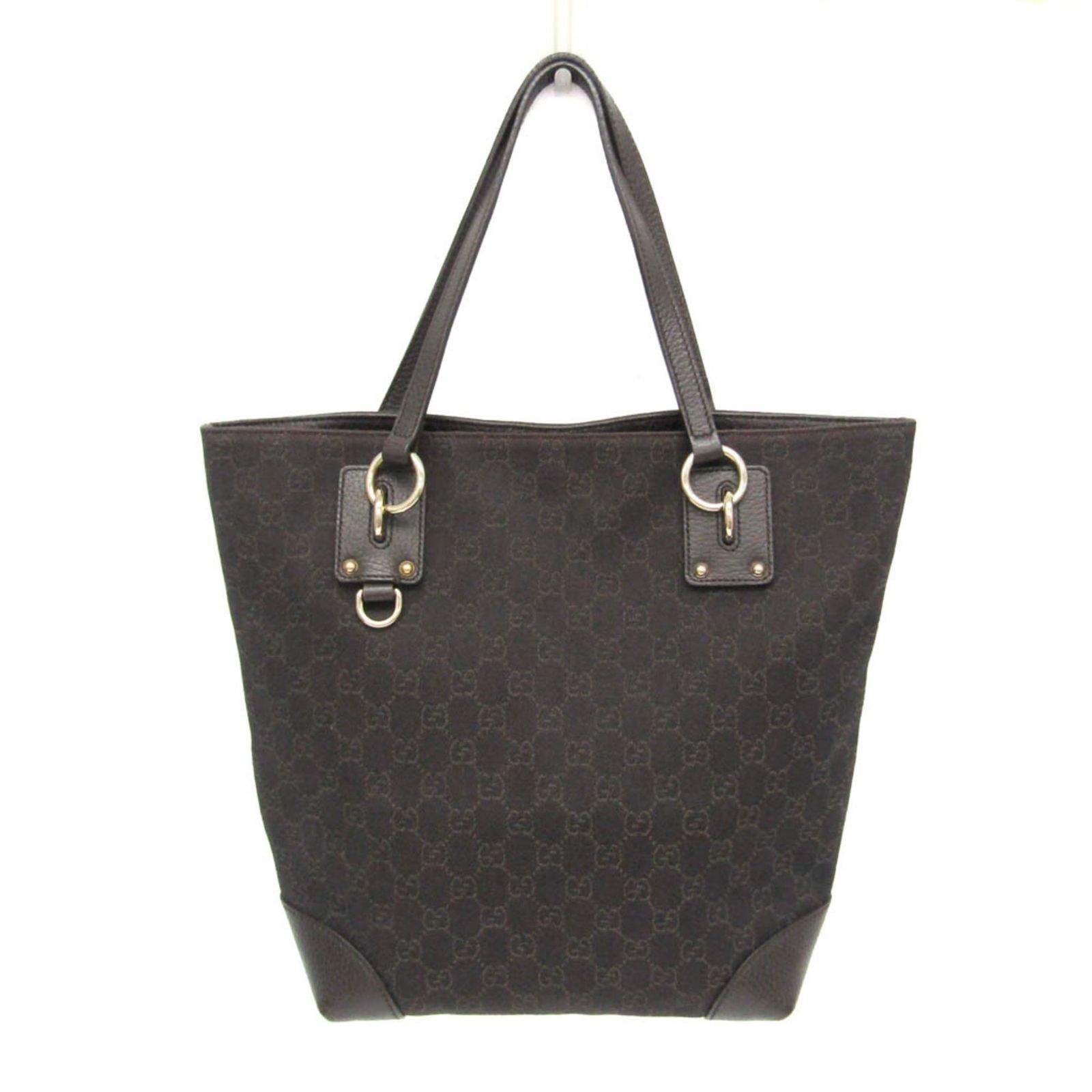 グッチ(Gucci) GGキャンバス 353706 レディース GGキャンバス トートバッグ ダークブラウン