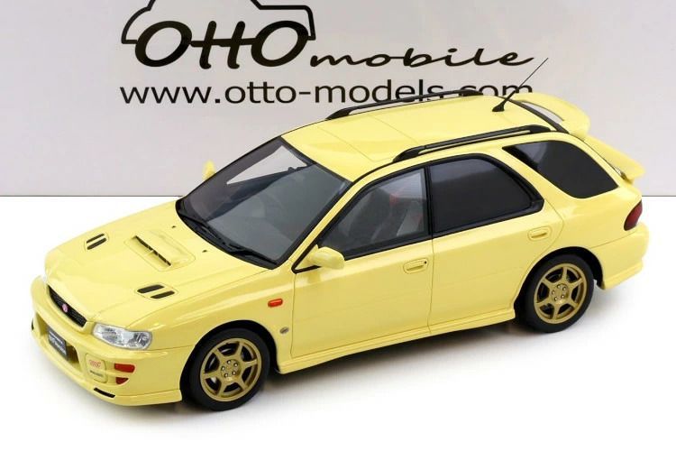 オットーモビル 1/18 スバル インプレッサ WRX STI Version 6 スポーツワゴン カシミヤイエロー Otto Mobile Subaru Impreza VI Sport Wagon OT1198