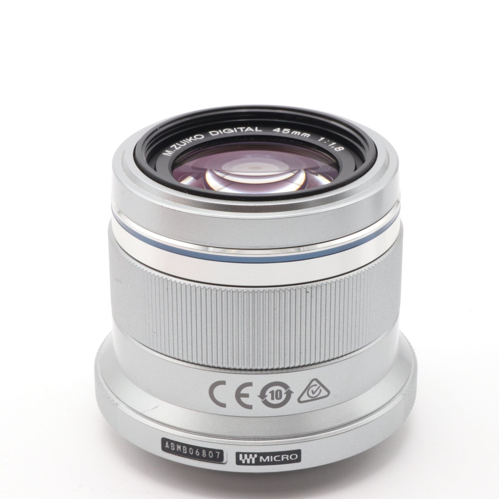 OLYMPUS M.ZUIKO DIGITAL 45mm F1.8 シルバー 単焦点レンズ 〔マイクロ