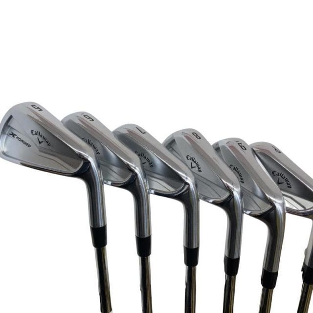【中古】 キャロウェイ X FORGED(2024) 6S アイアンセット IR NS PRO MODUS3 TOUR105 (フレックスS) メンズ 男性用 右利き 右用 Cランク ゴルフクラブ