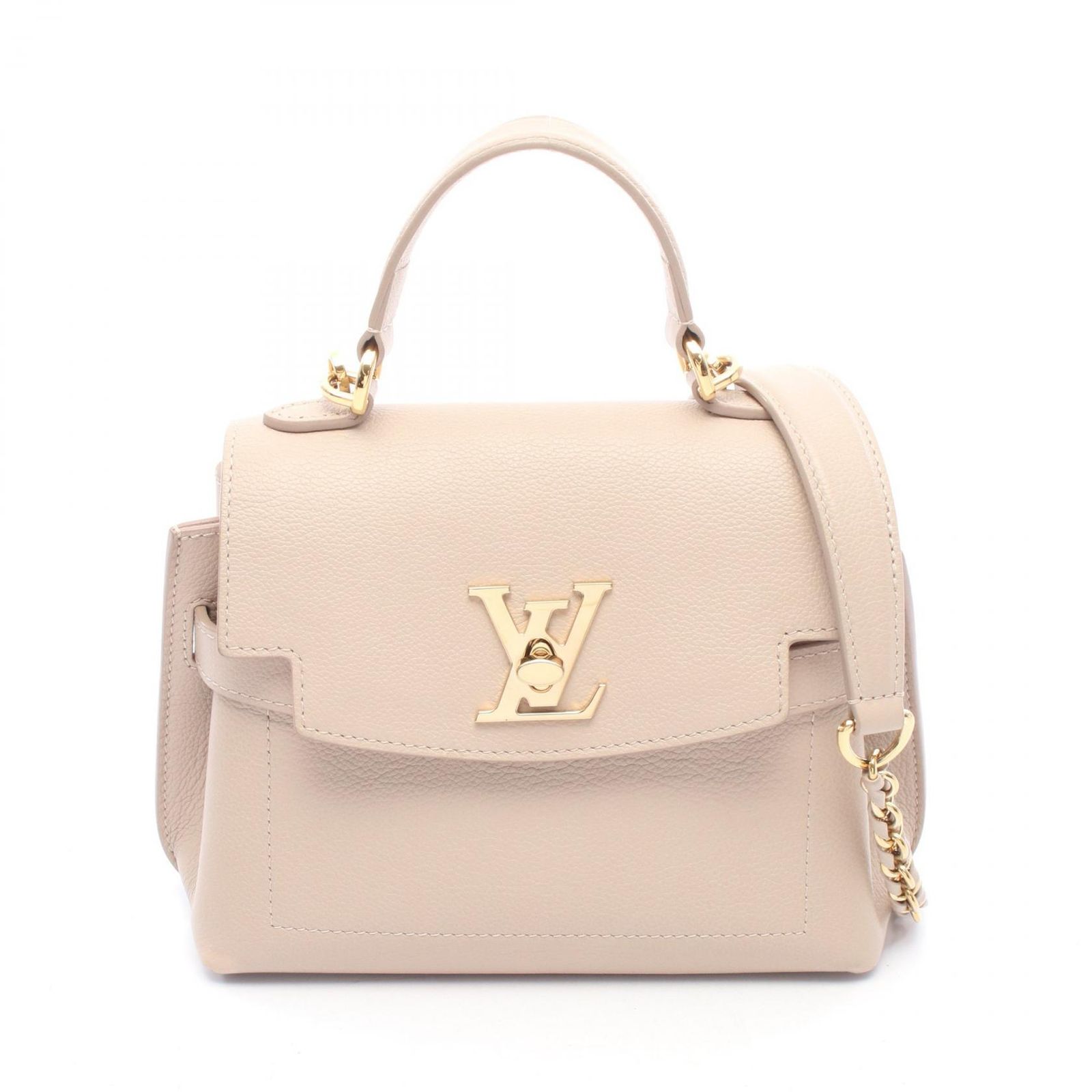 ルイ・ヴィトン LOUIS VUITTON ハンドバッグ ロックミー エヴァー MINI グレージュ 2WAY M21052 グレージュ レザー ロックミー エヴァー MINI レディース Used B