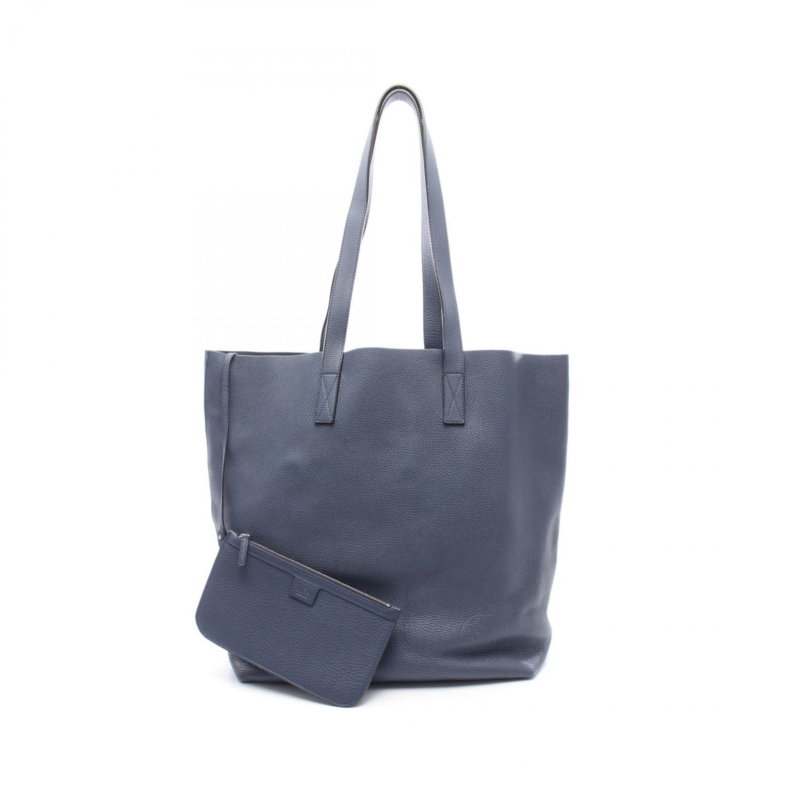 グッチ GUCCI トートバッグ 337085 ブルー レザー トートバッグ レディース Used B