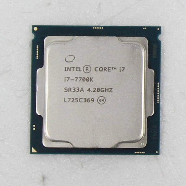 ソフマップ 〔中古品〕 Core i7 7700K 〔4.2GHz／LGA 1151〕【262】