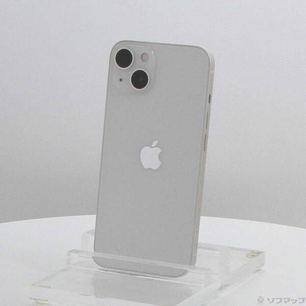 ソフマップ 〔中古品〕 iPhone13 128GB スターライト MLND3J／A SIMフリー【269】