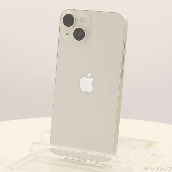 ソフマップ 〔中古品〕 iPhone14 128GB スターライト MPUQ3J／A SIMフリー【297】