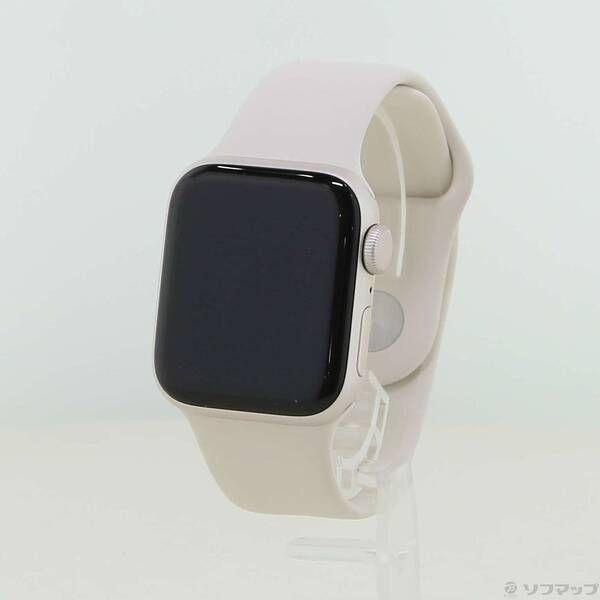 ソフマップ 〔中古品〕 Apple Watch SE 第3世代 GPS 40mm スターライトアルミニウムケース スターライトスポーツバンド【258】