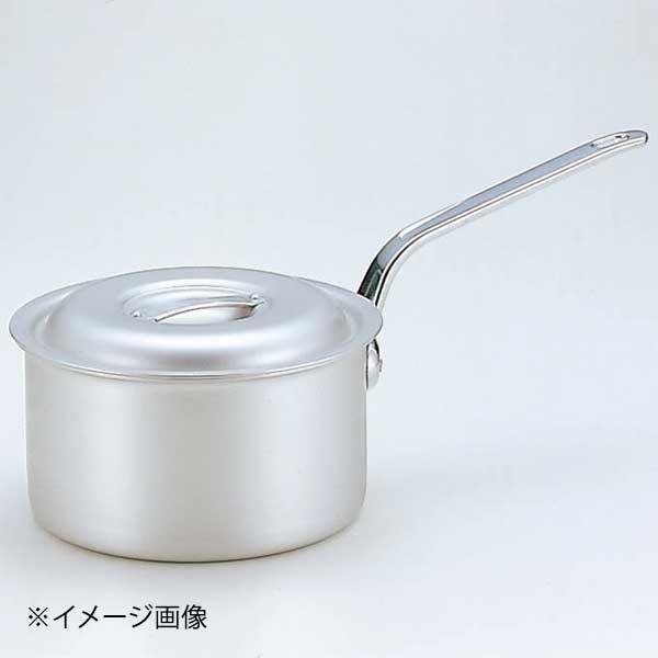 【新品】マイスターアルミ深型片手鍋(アルマイト仕上げ) 15cm