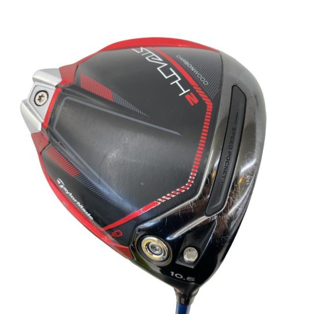 【中古】 テーラーメイド STEALTH2 HD 10.5° ドライバー DR 純正特注シャフト (フレックスS) メンズ 男性用 右利き 右用 Cランク ゴルフクラブ