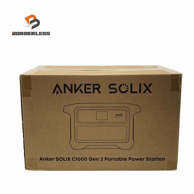 ☆未使用品☆ ANKER アンカー ポータブル電源 A17635Z1 Solix C1000 Gen2 Portable Power Station131178