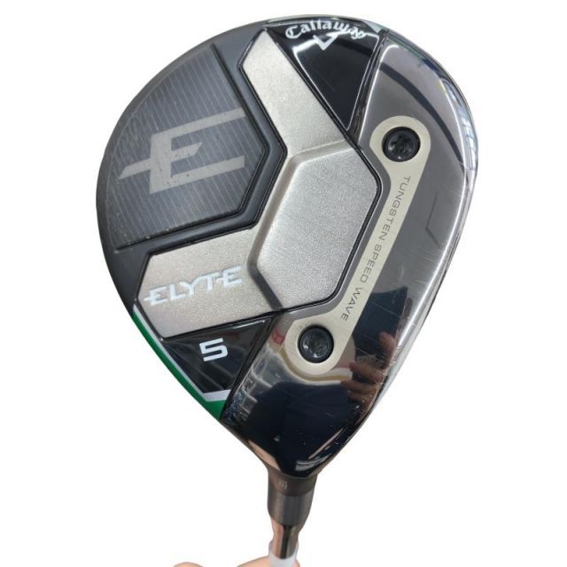 【中古】 キャロウェイ ELYTE 5W フェアウェイウッド FW VENTUS GREEN 50 for CW(ELYTE FW) (フレックスS) メンズ 男性用 右利き 右用 Cランク ゴルフクラブ