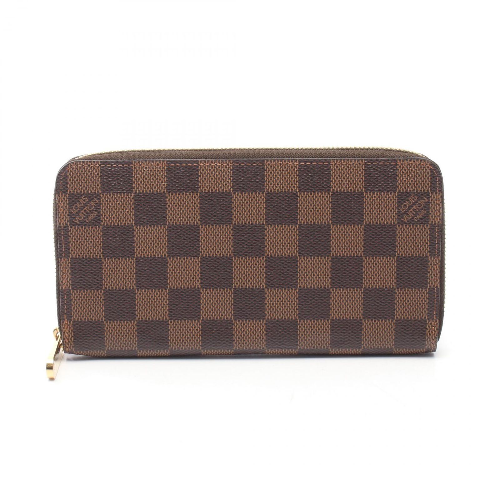 ルイ・ヴィトン LOUIS VUITTON ラウンド長財布 ジッピーウォレット ダミエエベヌ N60015 その他 ジッピー・ウォレット ユニセックス Used A