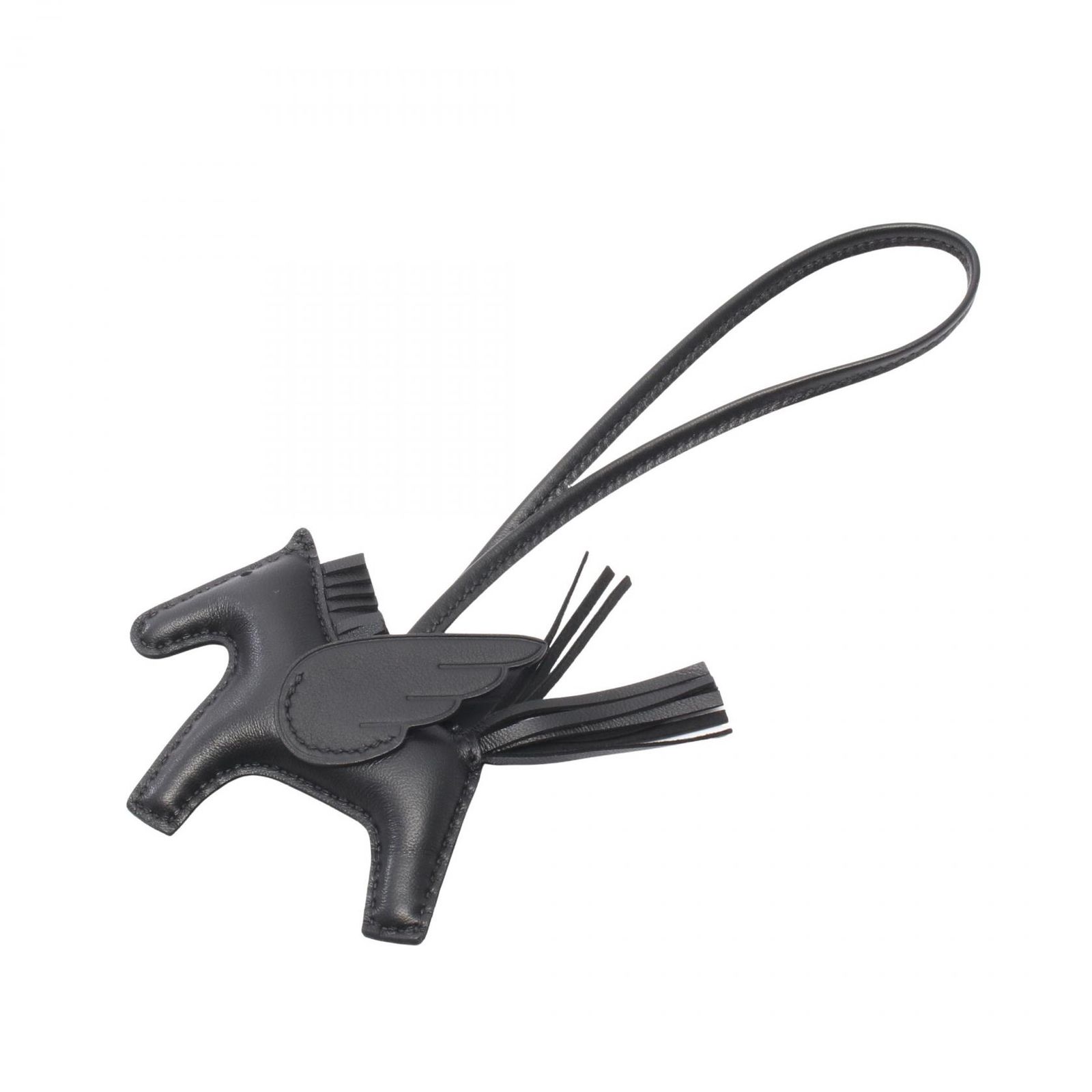 エルメス HERMES チャーム ロデオペガサスPM ブラック その他 ロデオペガサスPM ソーブラック レディース Used A