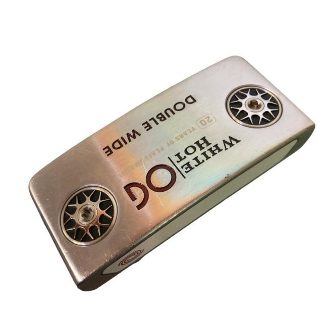 【中古】 オデッセイ WHITE HOT OG DOUBLE WIDE 33インチ パター PT スチール (フレックスその他) メンズ 男性用 右利き 右用 Dランク ゴルフクラブ