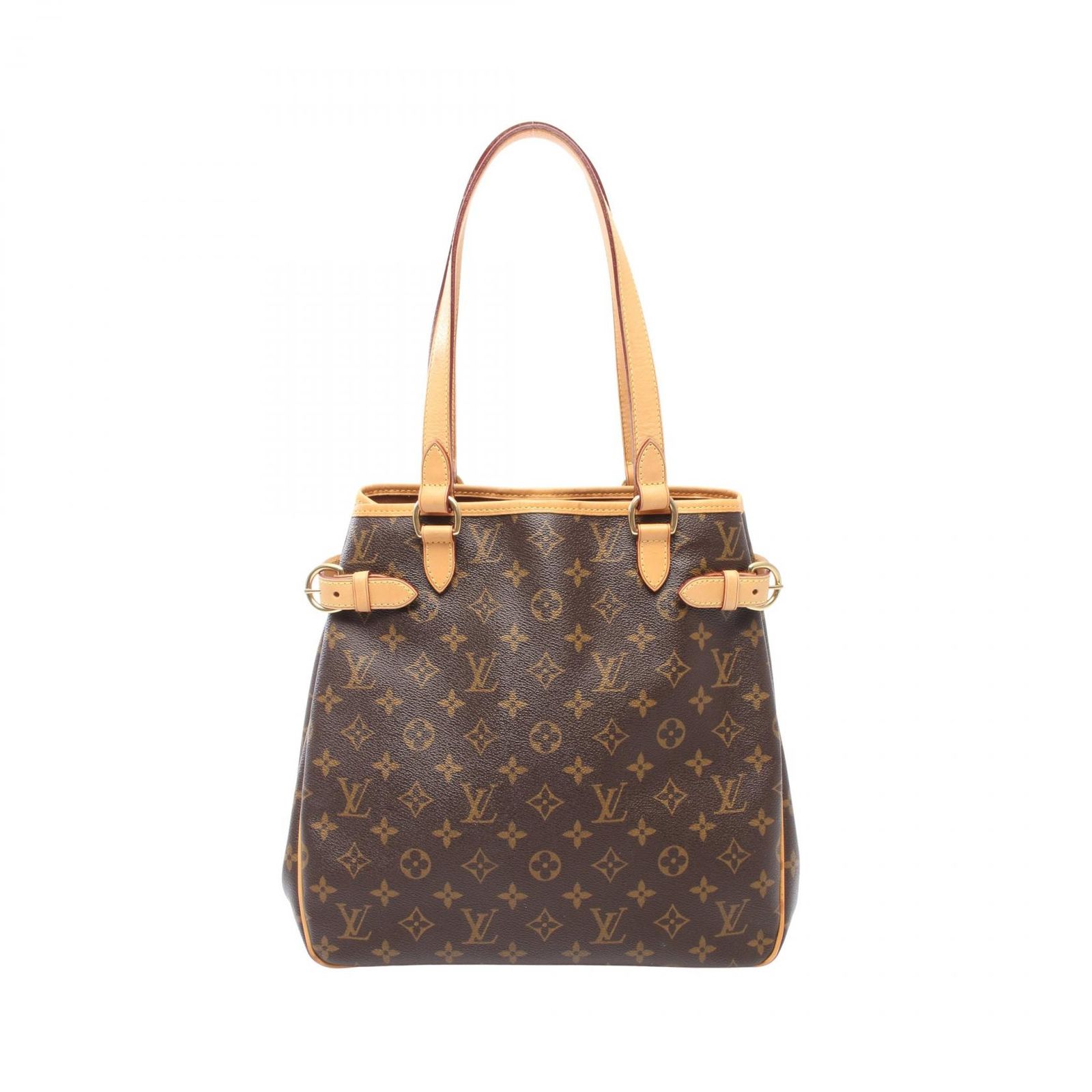 ルイ・ヴィトン LOUIS VUITTON トートバッグ バティニョール ヴェルティカル モノグラム M51153 PVCコーティングキャンバス レザー バティニョール・ヴェルティカル 81,290円