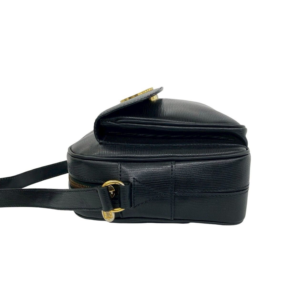 極 美品 袋付き CELINE セリーヌ ヴィンテージ サークルロゴ 金具