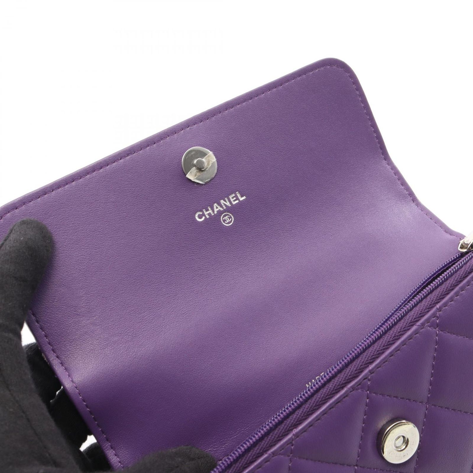 シャネル CHANEL ショルダーバッグ マトラッセ トップハンドル ミニ