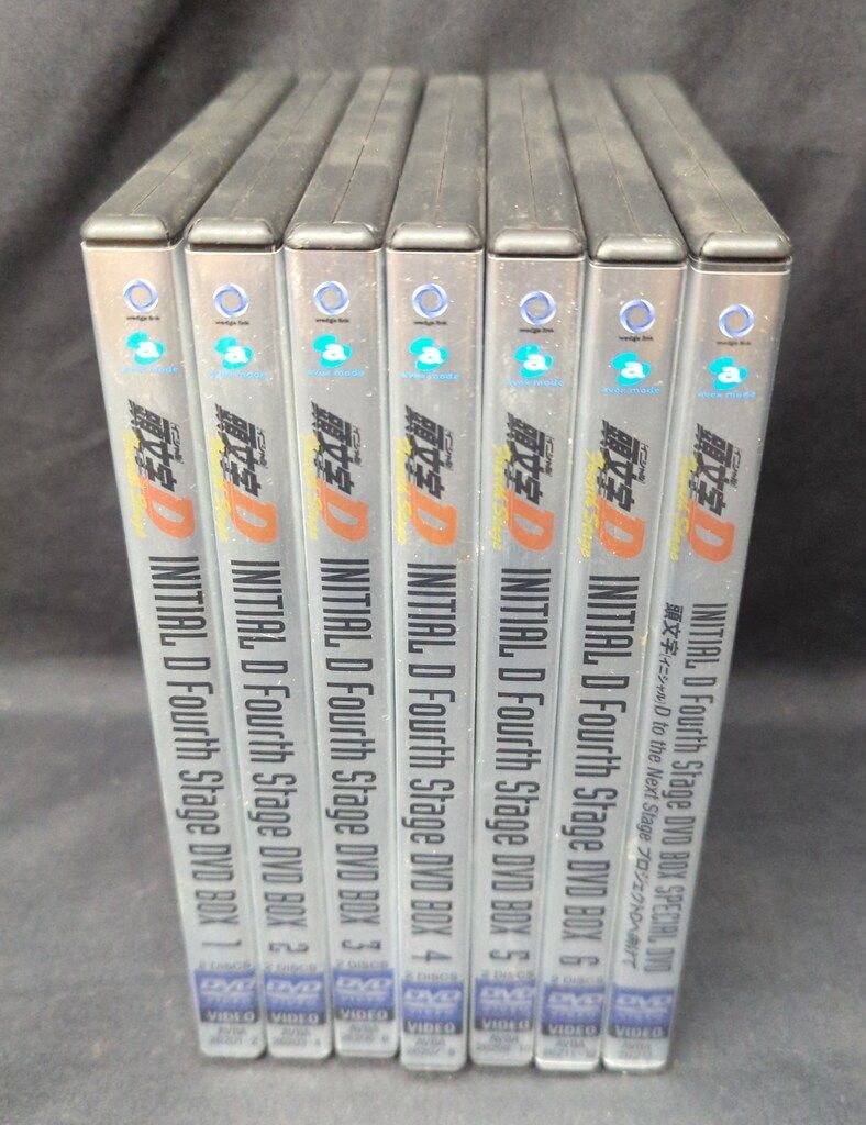 アニメDVD ※サンプル品 ディスクのみ 頭文字D Fourth Stage DVD-BOX