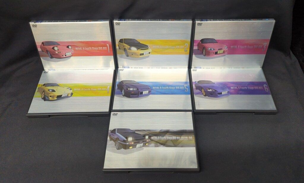 アニメDVD ※サンプル品 ディスクのみ 頭文字D Fourth Stage DVD-BOX