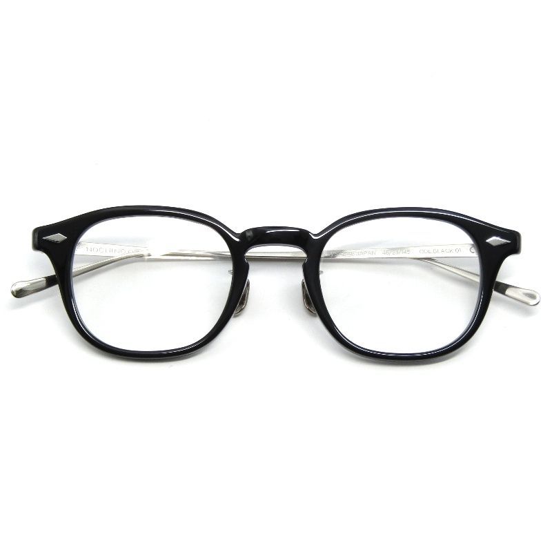 未使用 NOCHINO OPTICAL ノチノオプティカル サングラス JIFUSAN ＃1 日本製 ジフサン 調光 コンビ ボスリントン GLOSS BLACK 61005880