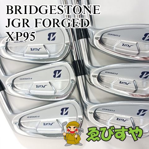 入間■【中古】 アイアンセット ブリヂストン BRIDGESTONE JGR FORGED 6本(5-9 P) XP95 S 24[4247]