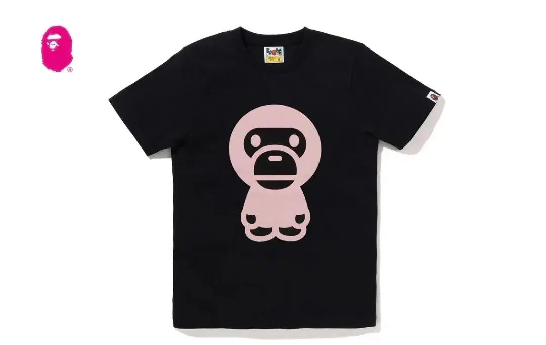 A BATHING APE アベイシングエイプ 正規品 S COLOR デニム BIG ベイビー マイロ 半袖Tシャツ