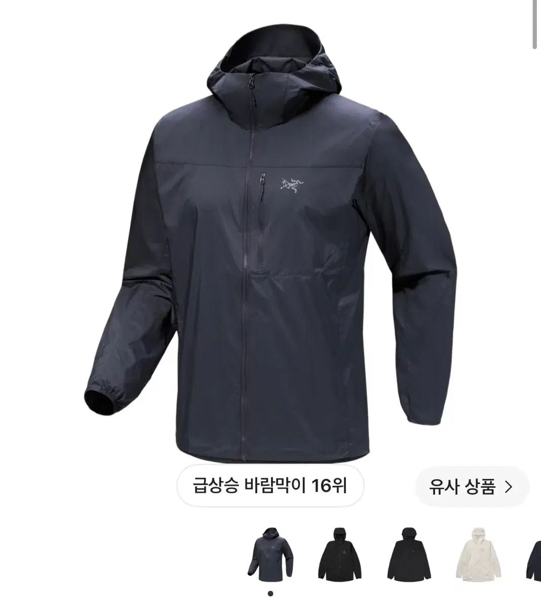 ARC'TERYX アークテリクス スコーミッシュ フーディ メンズ ブラック サファイア M サイズ