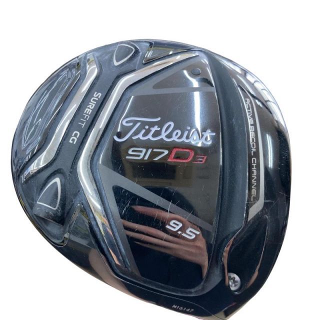 【中古】 タイトリスト 917 D3 9.5° ドライバー DR Speeder 661 EVOLUTION IV (フレックスS) メンズ 男性用 右利き 右用 Cランク ゴルフクラブ