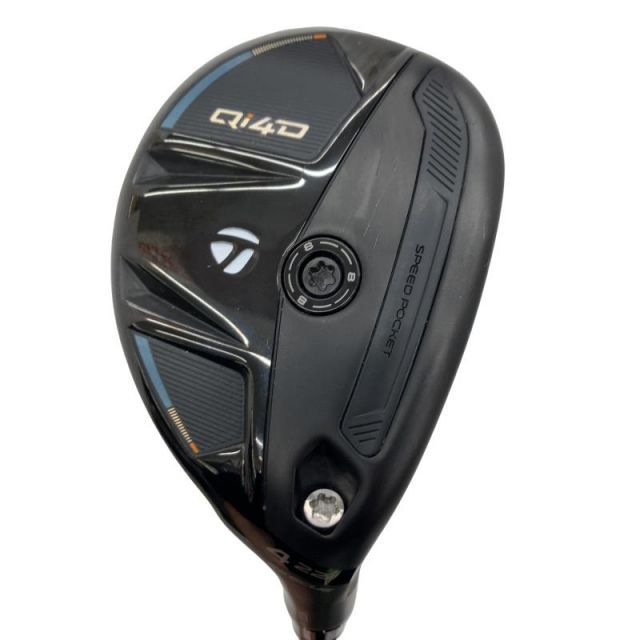 【中古】 テーラーメイド Qi4D U4 ユーティリティ UT REAX 65(Qi4D UT) (フレックスSR) メンズ 男性用 右利き 右用 Cランク ゴルフクラブ