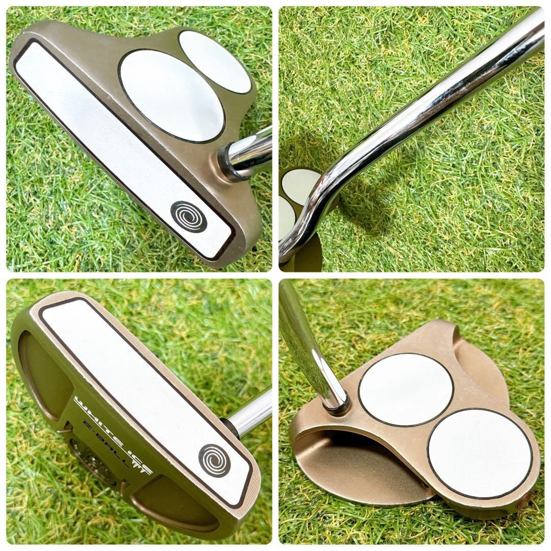 新品グリップ 希少ブロンズ オデッセイ ホワイトアイス 2-BALL【K850】 新品グリップ 希少ブロンズ オデッセイ ホワイトアイス ツアー