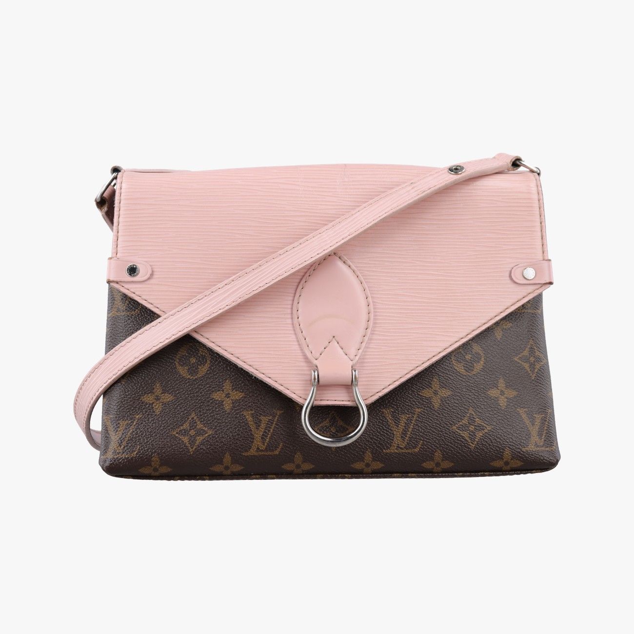 ルイヴィトンLouis Vuittonサンミシェル モノグラム×ローズバレリーヌ モノグラムキャンバス×エピ M44033 CA4177