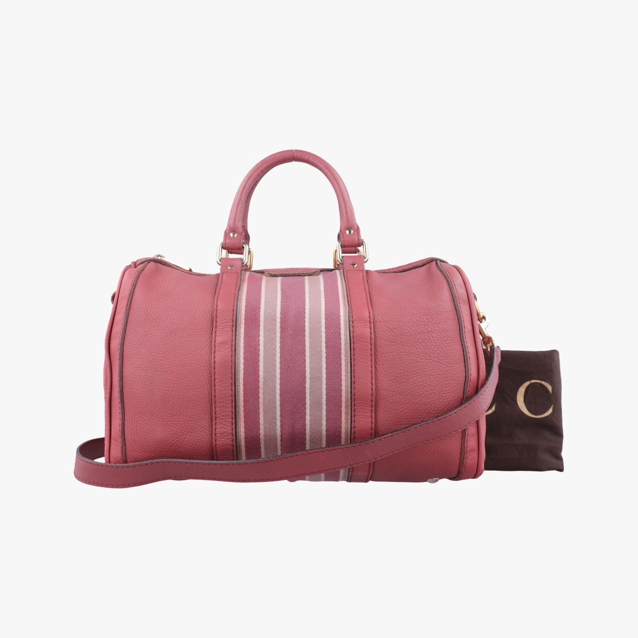 グッチGucciシェリーライン ピンク レザー 247205 A013423104