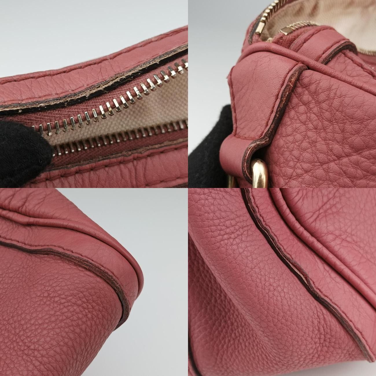グッチGucciシェリーライン ピンク レザー 247205 A013423104