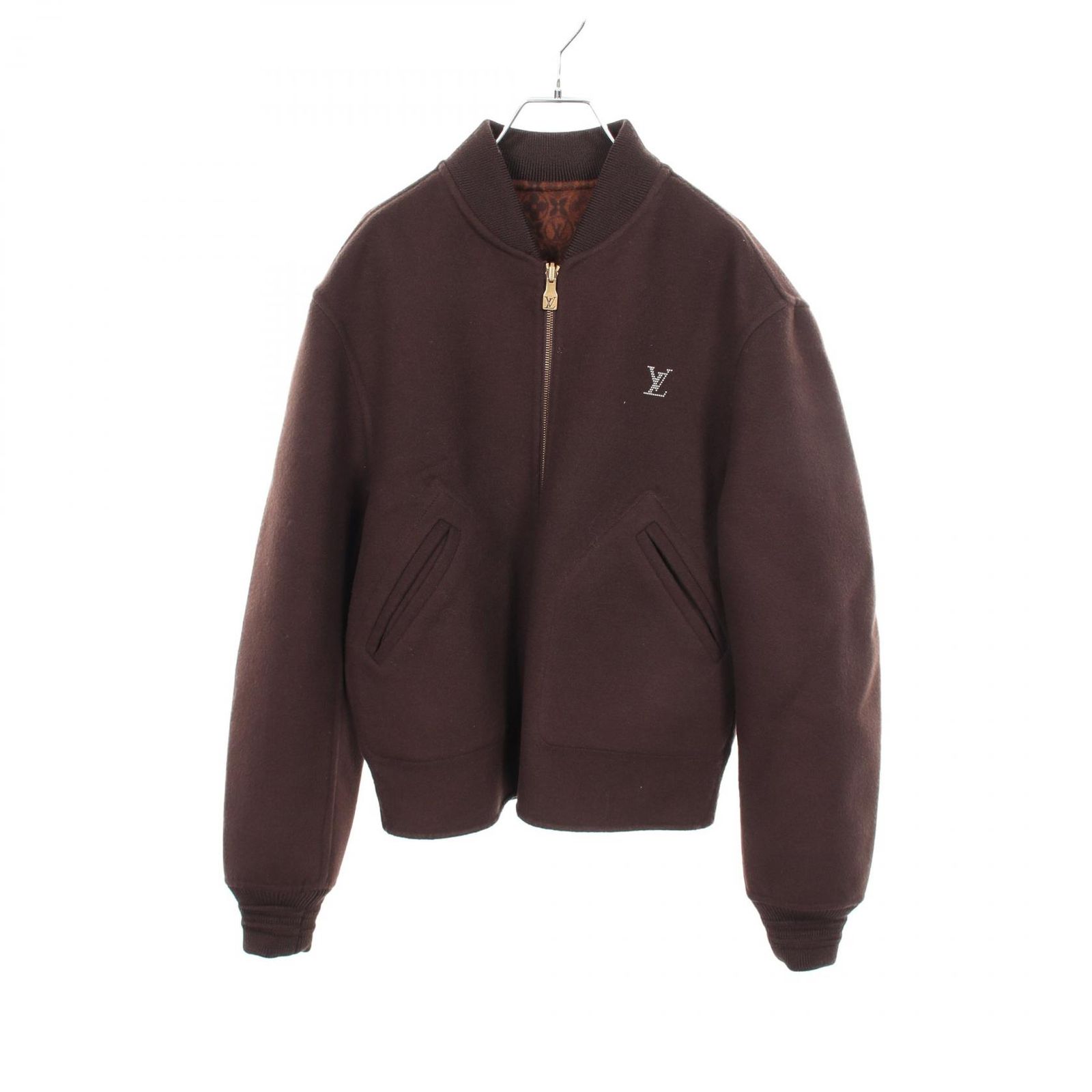 ルイ・ヴィトン LOUIS VUITTON ダブルフェイス リバーシブル ブルゾン RM261MF UYT HUFB2E ウール リバーシブル ブルゾン メンズ Used B