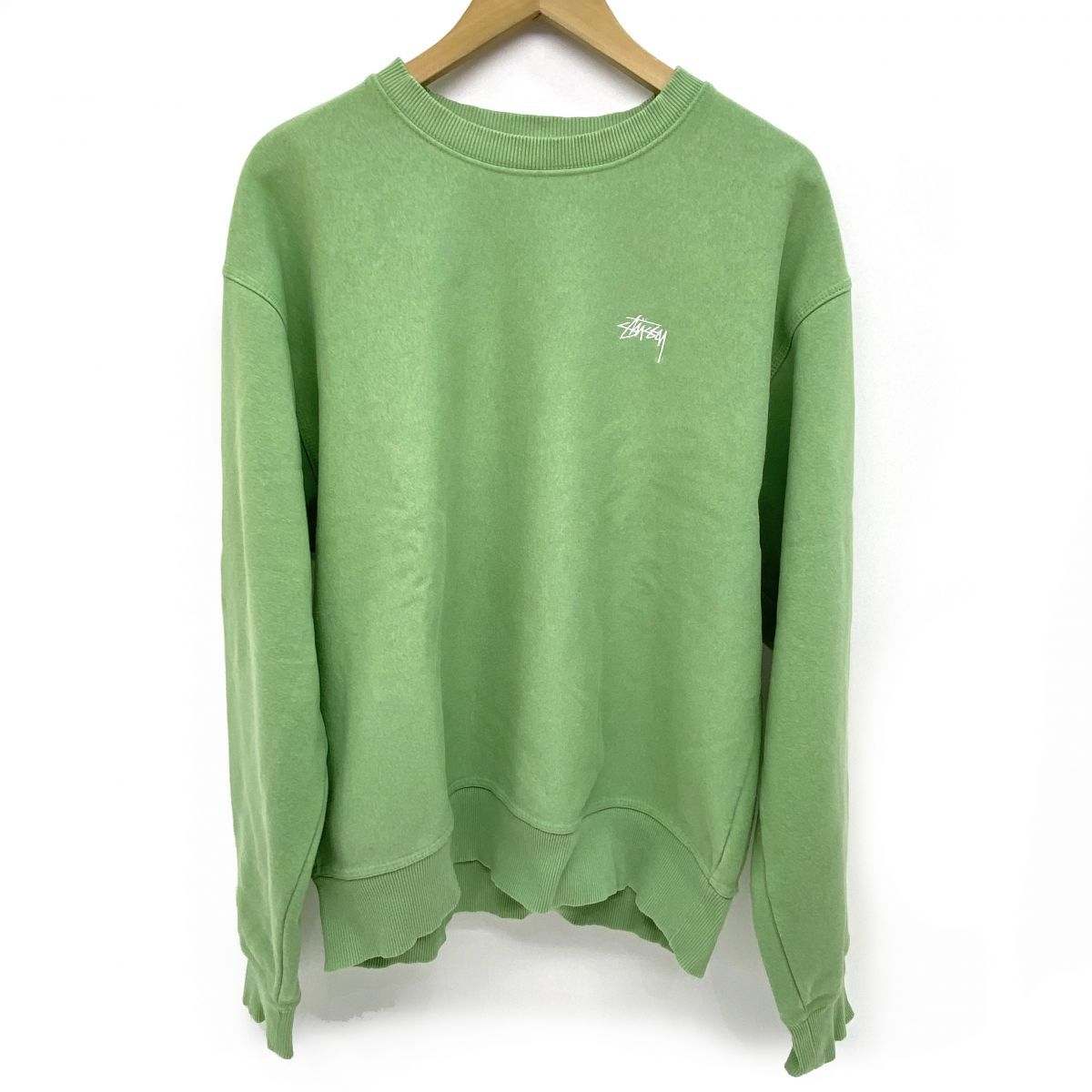 Stussy ステューシー crew sweat スウェット 118531 Lサイズ ライト