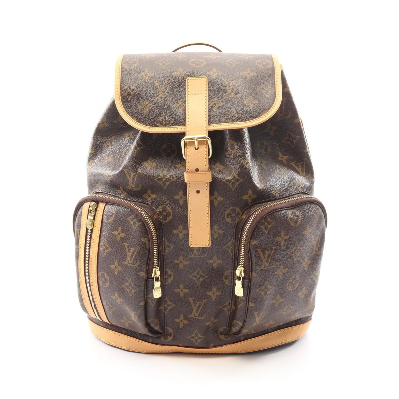 ルイ・ヴィトン LOUIS VUITTON リュックサック バックパック サックアド ボスフォール モノグラム M40107 PVCコーティングキャンバス レザー サック・アド・ボスフォール