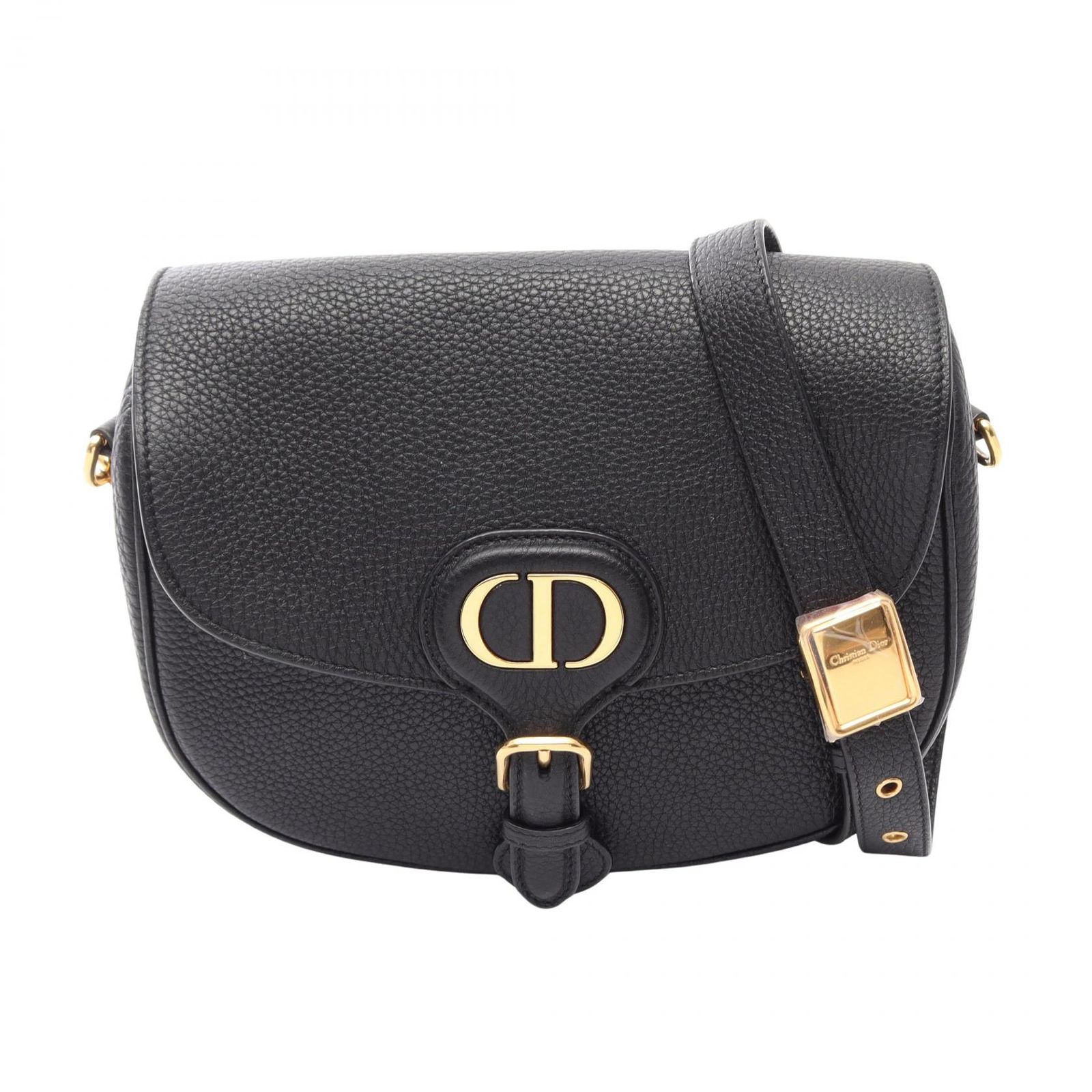 ディオール Dior ショルダーバッグ DIOR BOBBY バッグ ミディアム M9319UBBN-M900 ブラック レザー BOBBY バッグ ミディアム レディース Used A
