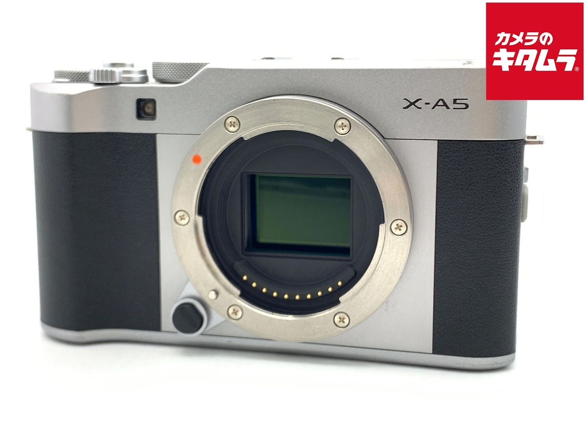 【中古】 【並品】 フジフイルム X-A5 ボディ シルバー