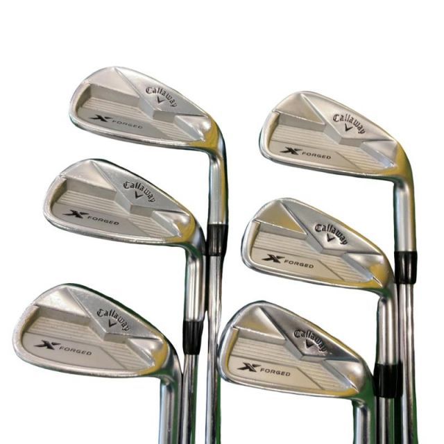 【中古】 キャロウェイ X FORGED(2018) 6S アイアンセット IR NS PRO MODUS3 TOUR120 (フレックスS) メンズ 男性用 右利き 右用 Cランク ゴルフクラブ
