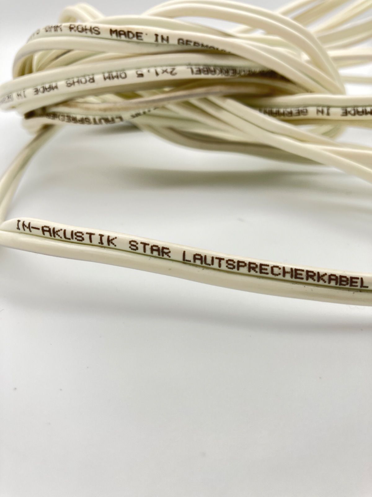 □ inakustik インアクースティック STAR LAUTSPRECHERKABEL 2×1,5 QMM