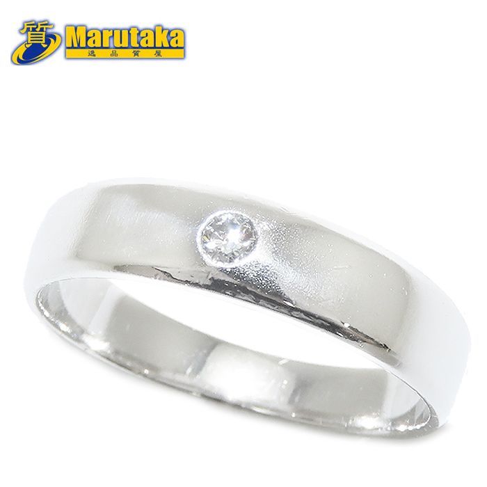 ダイヤモンド リング Pt950 5号 ピンキー 2.76g プラチナ 指輪 逸品質屋 丸高 尼崎市 レディース Diamond Ring USED jewelry Marutaka Pawn shop 兵庫県 一粒 送料無料 中古 買取 プレゼント