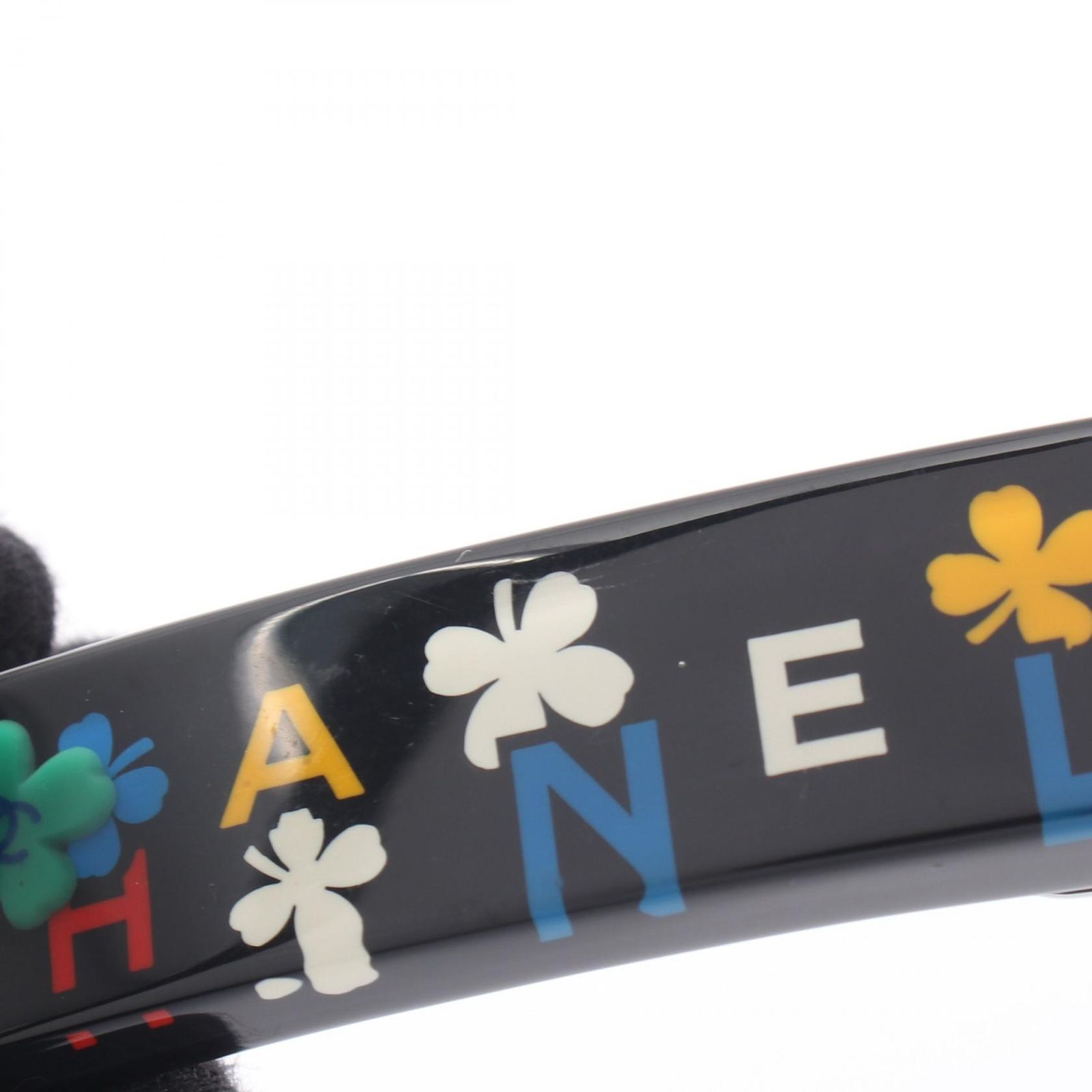 【美品】CHANELシャネル　ヴィンテージ クローバー バレッタ（百貨店購入品） シャネル CHANEL バレッタ ココマーク クローバー その他 バレッタ